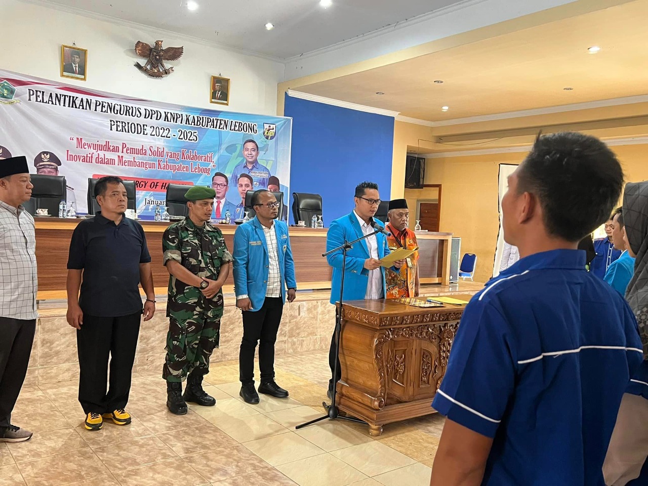 KNPI Lebong Dilantik, Pemuda Harus Berkolaborasi Membangun Daerah