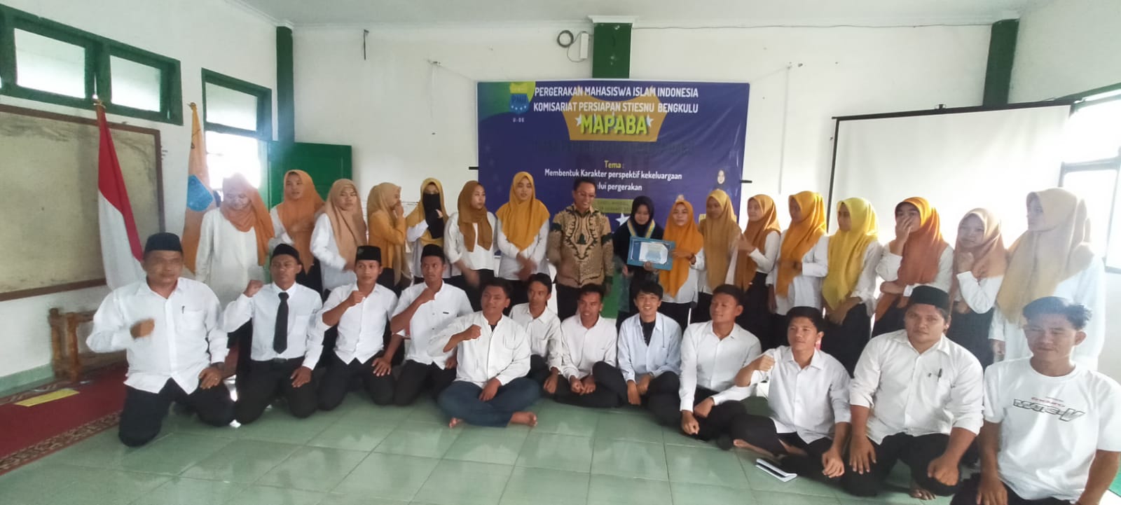 STIESNU Bengkulu Menggelar Kegiatan Mapaba Dalam Membentuk Kader-Kader PMII Untuk Penerus Generasi Muda