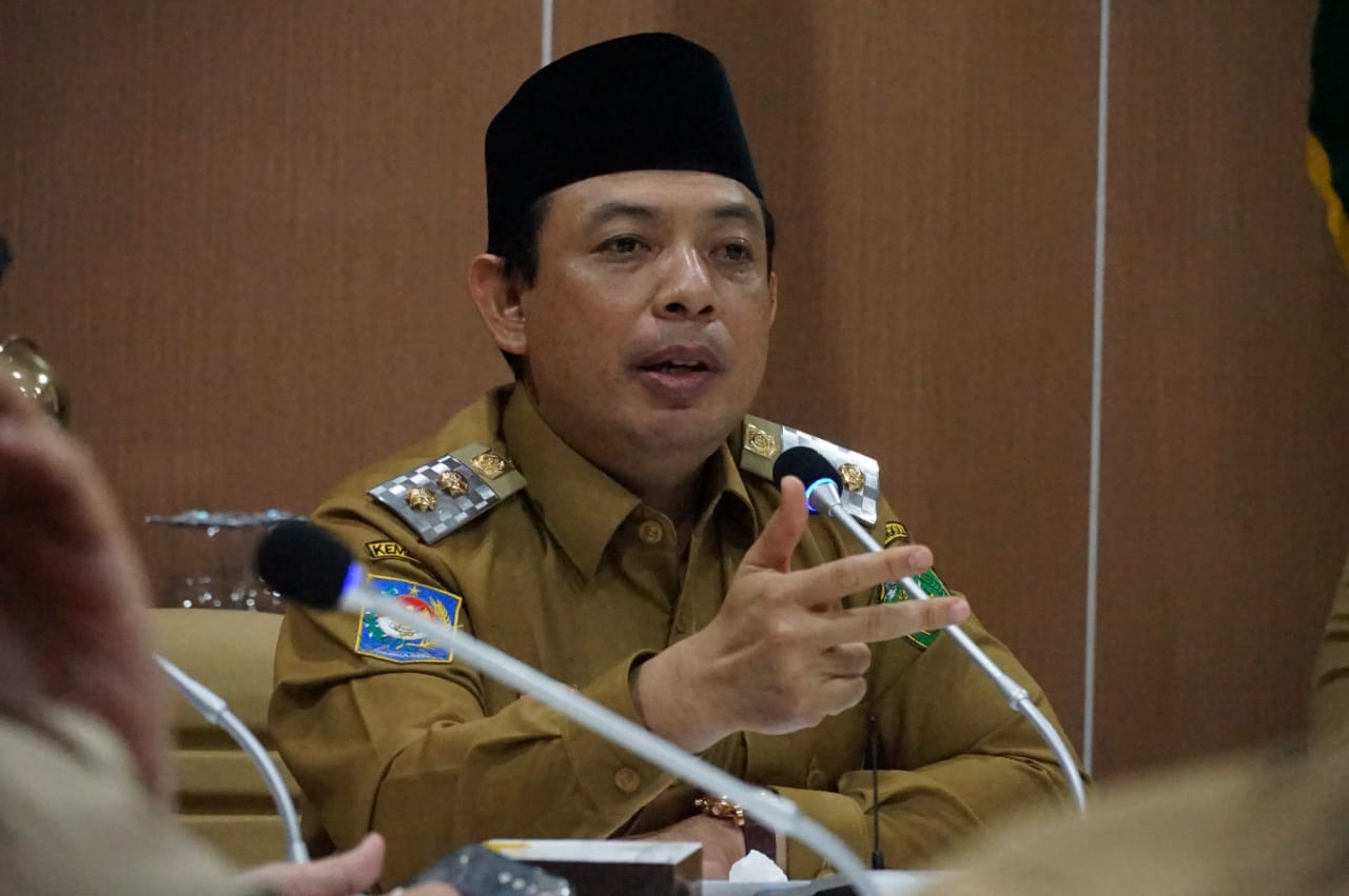 Wawali Kota Bengkulu, Menggelar Rapat Terkait Kendalikan Inflasi TPID Libatkan Stakeholder