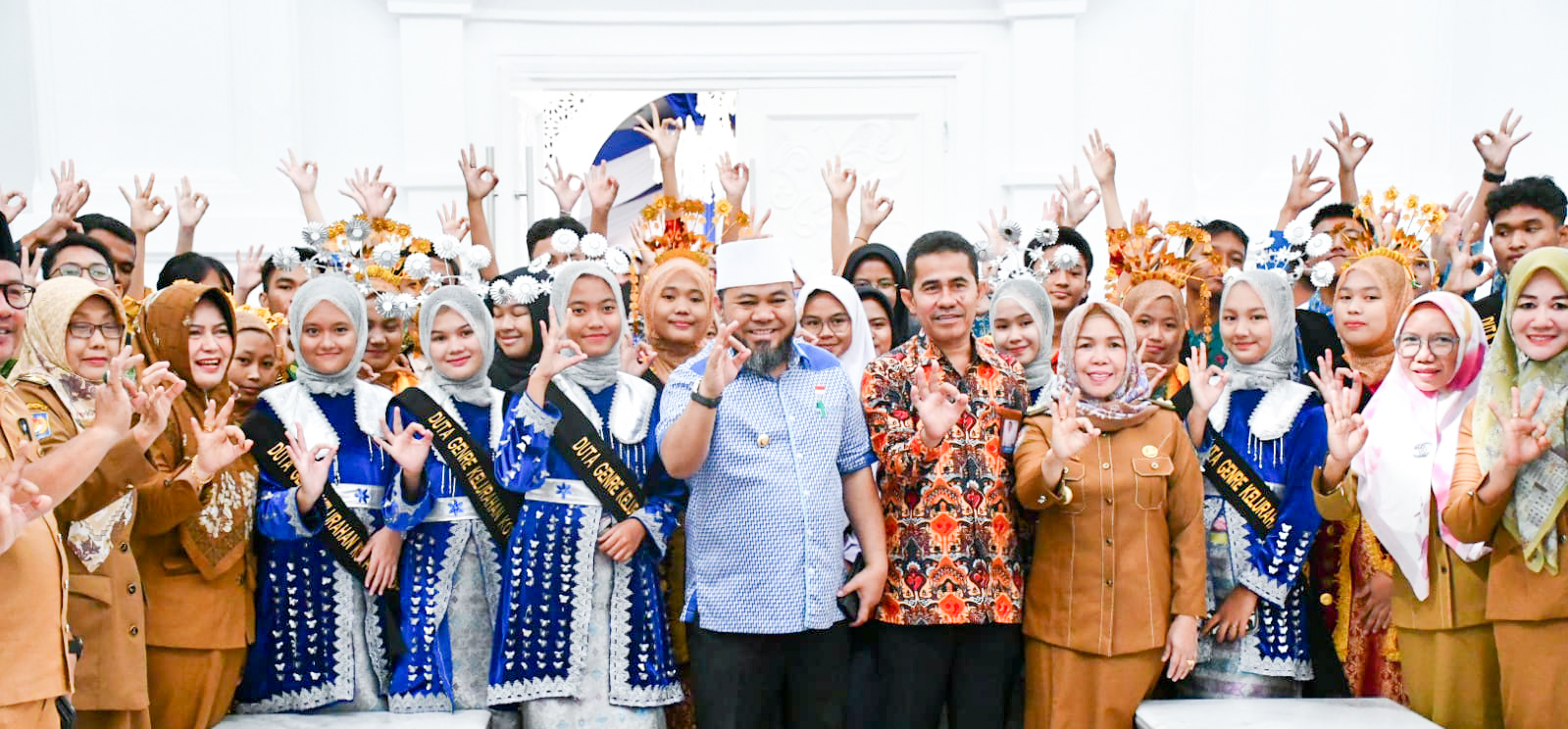 Walikota Helmi,  Lantik Duta Genre Seluruh Tingkat Kelurahan dan Se-Kota Bengkulu, Ini Harapannya