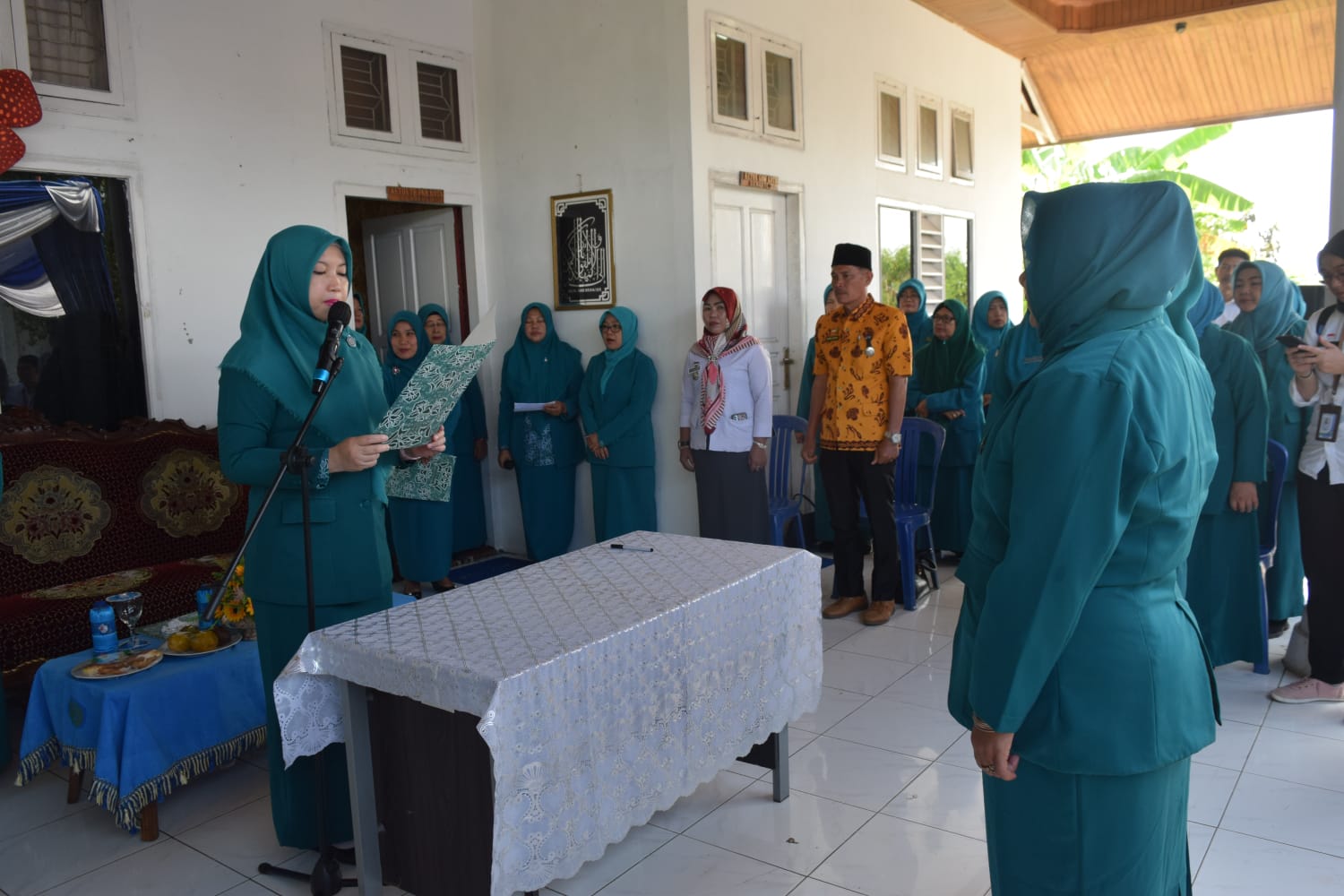 Pelantikan Ketua TP PKK Pada Dua Kecamatan, , Ini Harapan Ketua TP PKK Kota Bengkulu