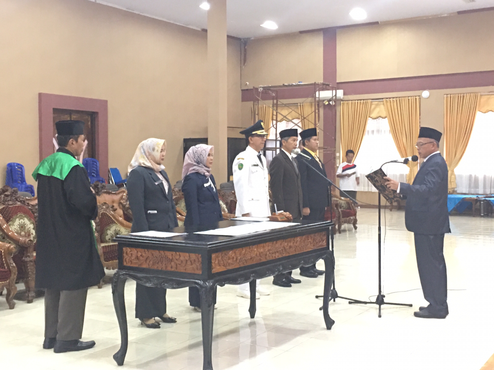 Pemkot Kota Bengkulu, Kembali Melakukan Mutasi 5 Pejabat Eselon III