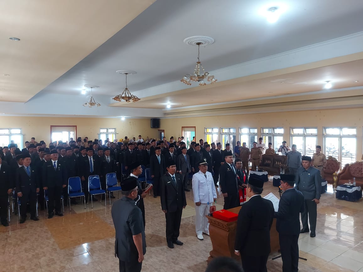 Pemkab Lebong Melakukan Mutasi 147 ASN Eselon III dan IV Sebanyak 147 Pejabat