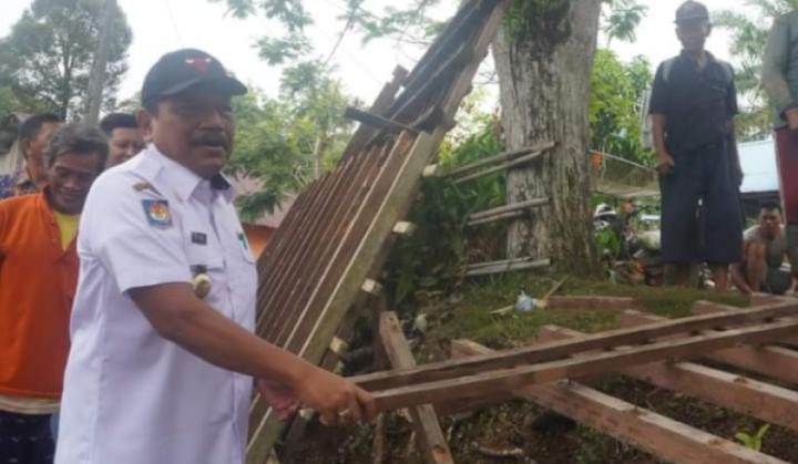 Bupati: Bengkulu Utara Realisasikan Program Baznas ,Bedah Rumah Warga