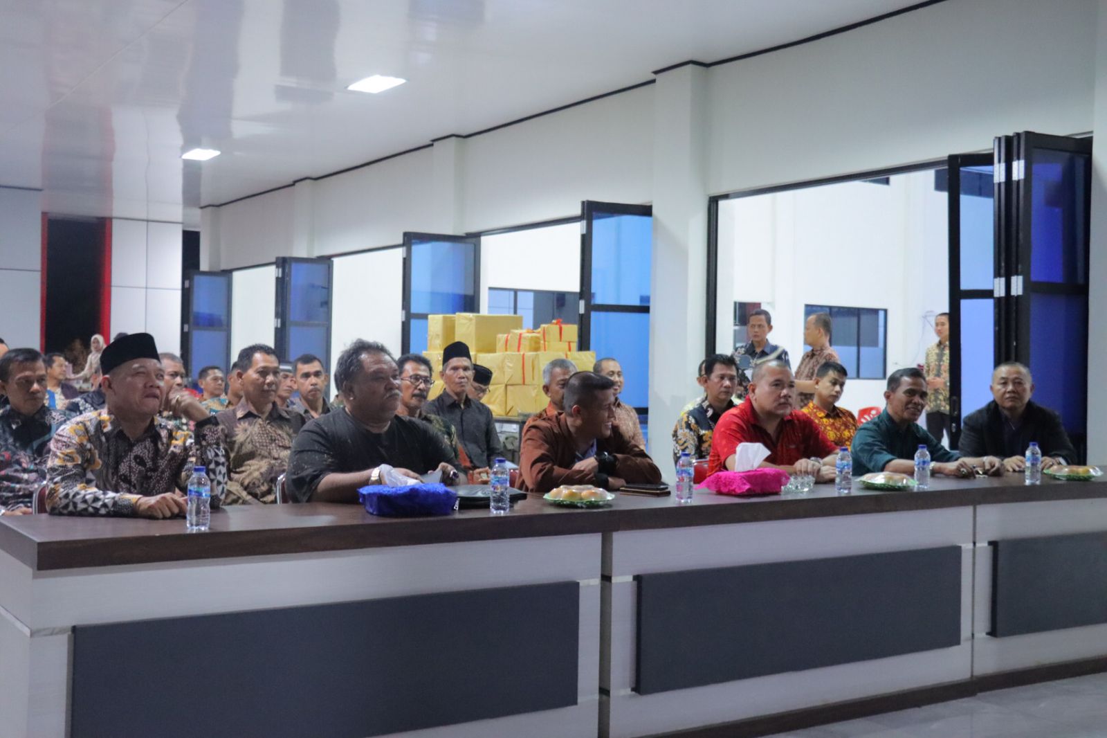 Kapolres Bengkulu Selatan Nobar Virtual Pagelaran Wayang Kulit Wahyu Makutharama