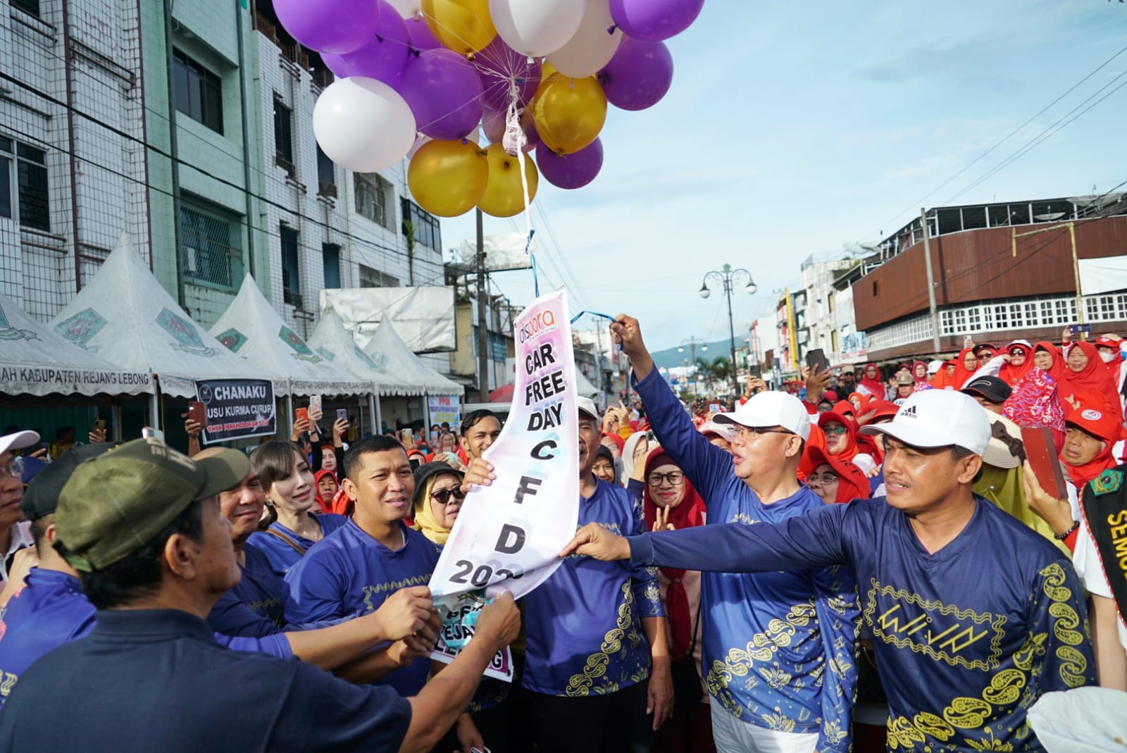 Di CFD Rejang Lebong, Gubernur Rohidin Gencarkan Promosi Usaha Mikro Kecil Menengah (UMKM)