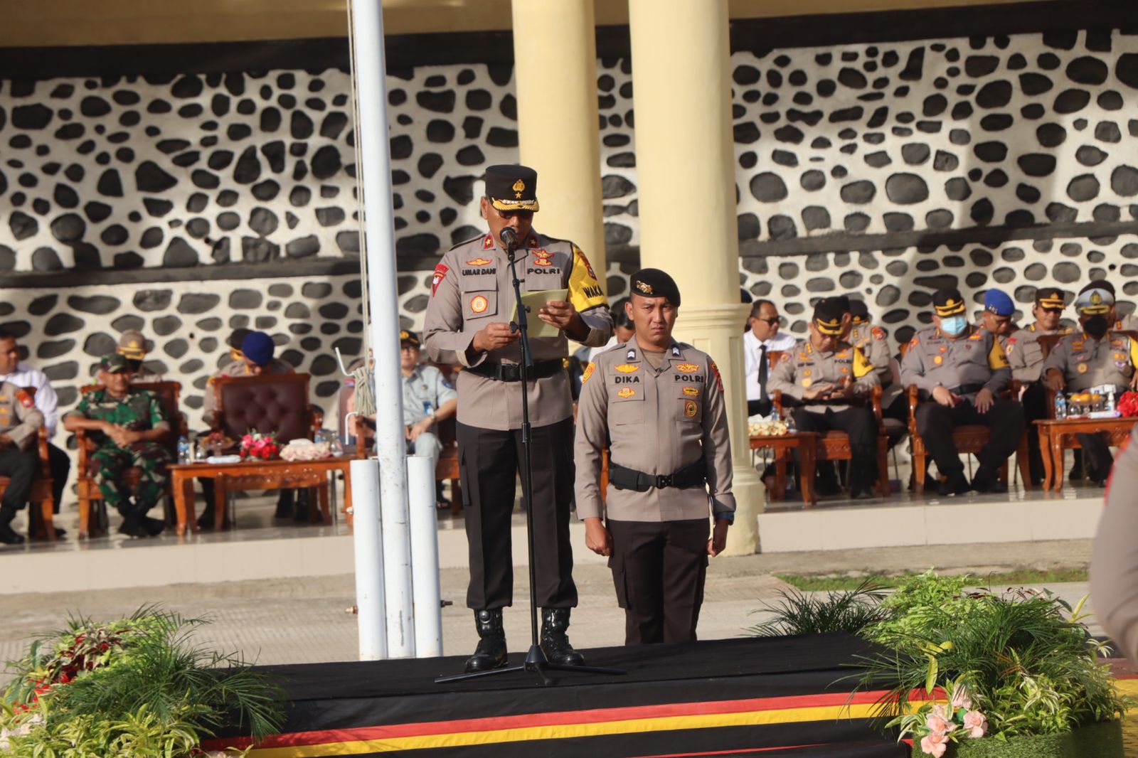 Wakapolda Bengkulu Pimpin Apel Gelar Pasukan Ops Keselamatan Nala I Tahun 2023