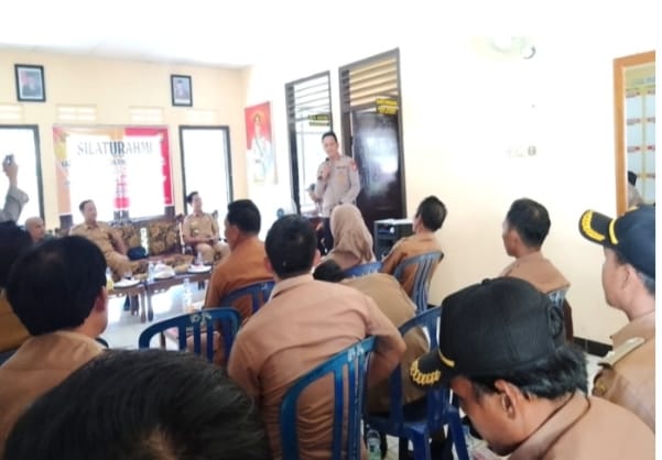 Pergantian Kapolsek Pino Kabupaten BS, Dalam Rangka Perkenalan Sekaligus Menjalin Silah Turahmi