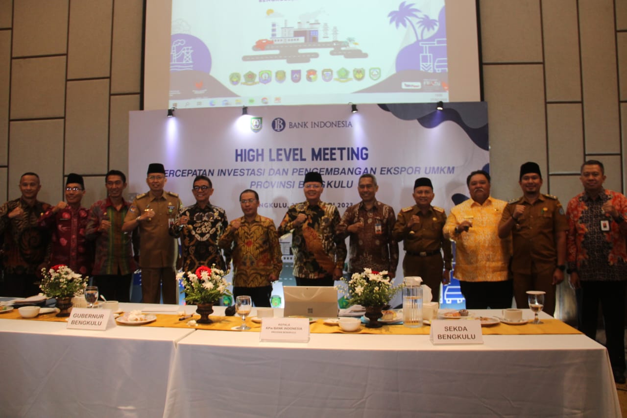 Percepatan Investasi Bengkulu, Gubernur Rohidin Minta Bupati/Walikota Perkuat Sinergi Produk Unggulan