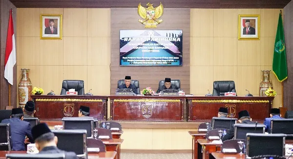 DPRD Kabupaten Muba, Gelar Rapat Paripurna Masa Persidangan II Rapat Ke-2