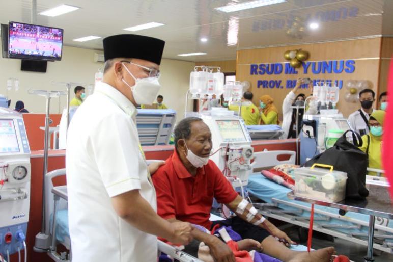 Gubernur Rohidin Ikut Resmikan Fasilitas Hemodialisis di Rumah Sakit M Yunus