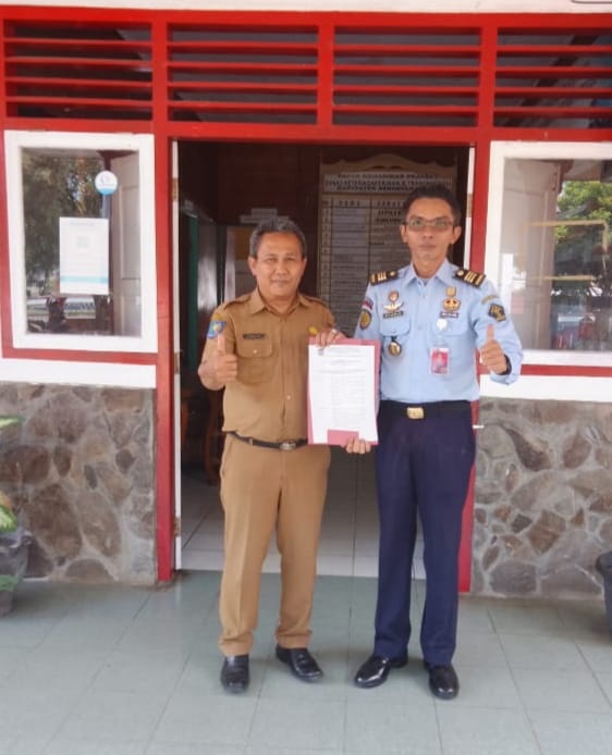 Lapas Kelas IIB Arga Makmur di Resmi Terima SK LPK dari Disnakertrans BU