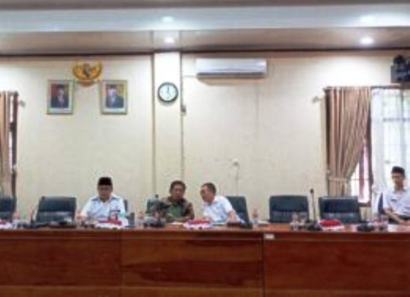 Komisi l DPRD Kota Hearing Bersama Dinkes dan Dinsos,Bahas BPJS Kesehatan Gratis