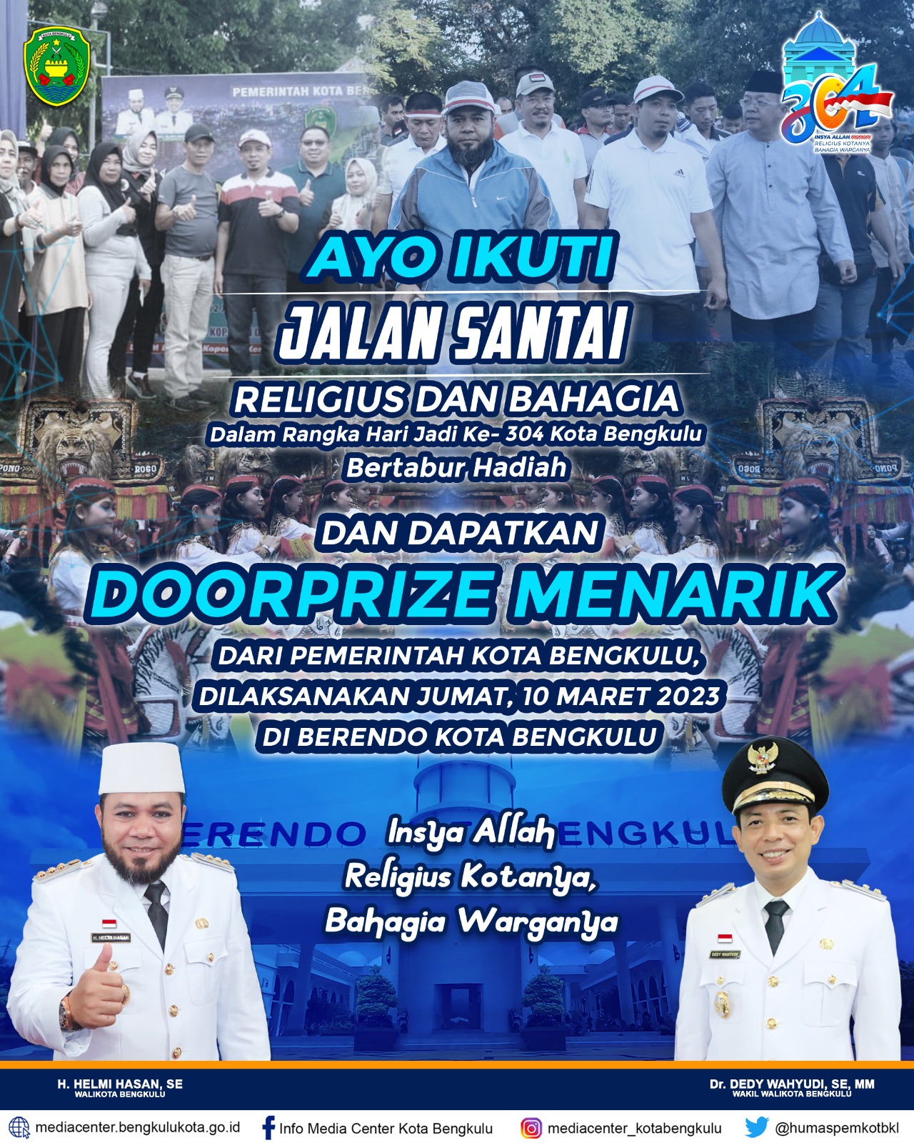 Jangan Sampai Lupa ikut Jalan Santai Merah Putih !!! Bertabur Doorprize, Mulai Dari Motor, Kulkas dan Lainnya