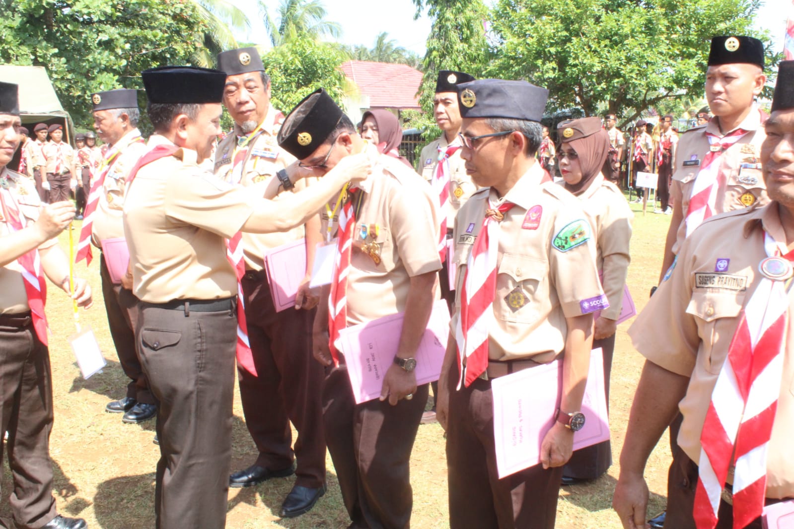 Lomba Tingkat Penggalang Regu IV Kwarda Pramuka, Ini Pesan Gubernur Bengkulu Rohidin  