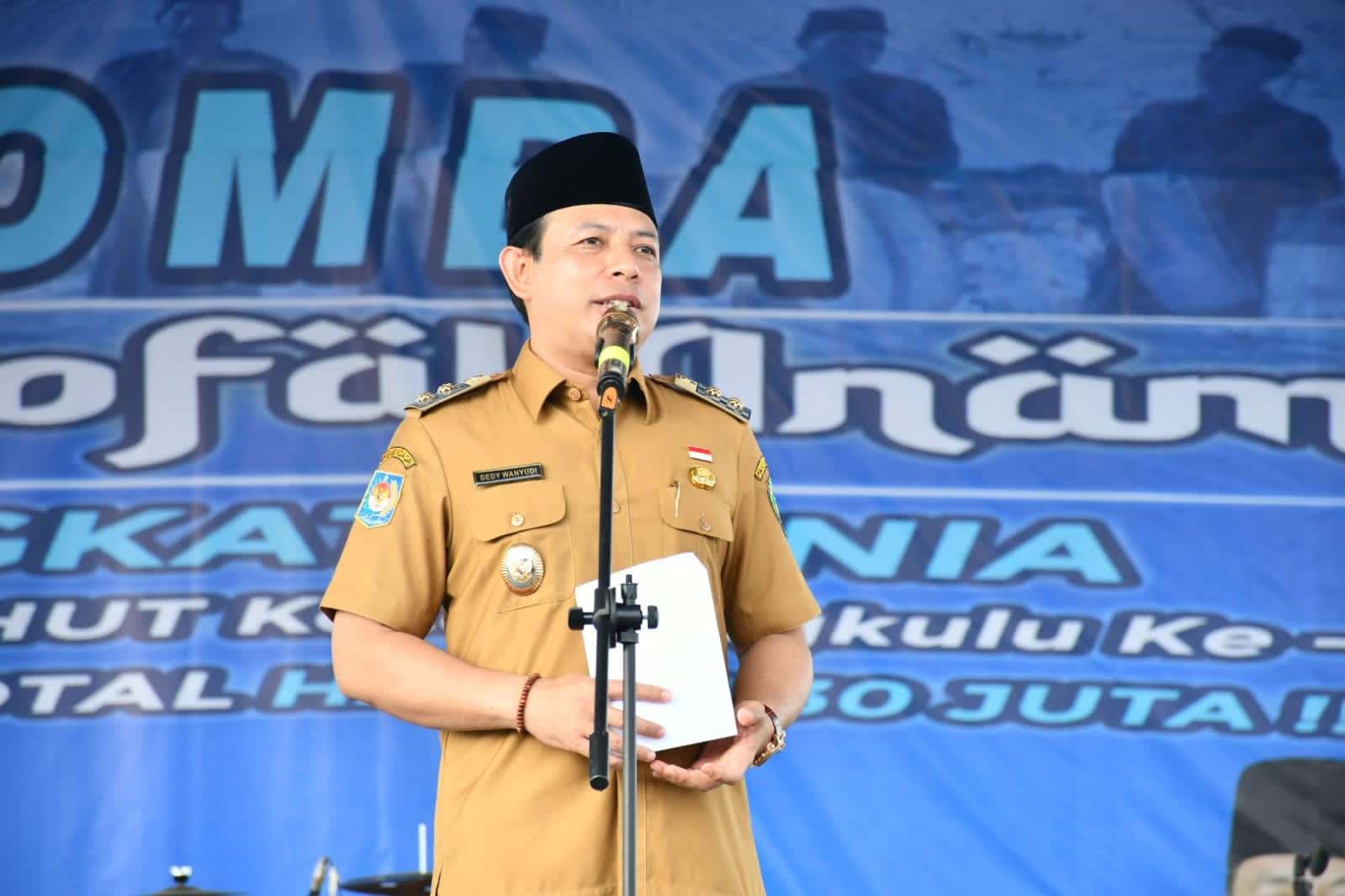 Wawali Deddy Himbau Kepada Camat dan Lurah Jangan Pernah Menonaktifkan HP