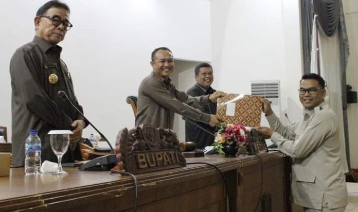 Masa Sidang Paripurna Pertama Tahun 2023, DPRD Kab. Kepahiang Usulkan 3 Rancangan Raperda