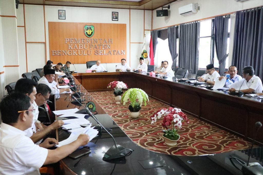 Pemkab BS Gelar Rapat persiapan Pilkades Serentak Tahun 2023