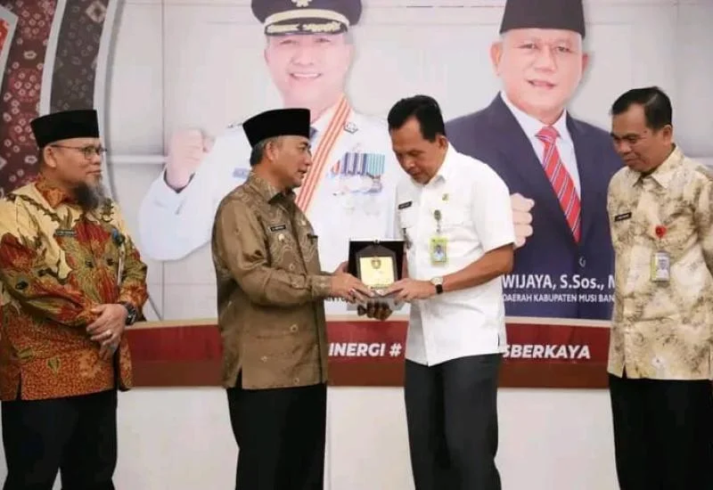 Wali Kota Prabumulih Melakukan Kunjungan Silaturahmi Ke PJ Bupati Muba