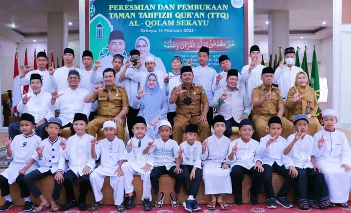 Pemkab Muba Bersama Pj Bupati Muba Peresmikan Taman Tahfidz Qur’an Al-Qolam (TTQ)
