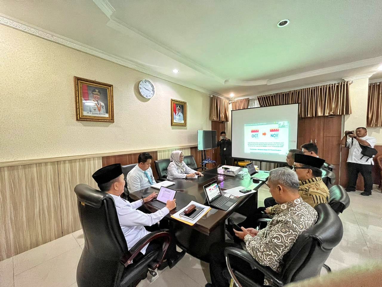 Pemprov Bengkulu Gelar Rapat Bersama, Sukseskan GERNAS BBI 2023