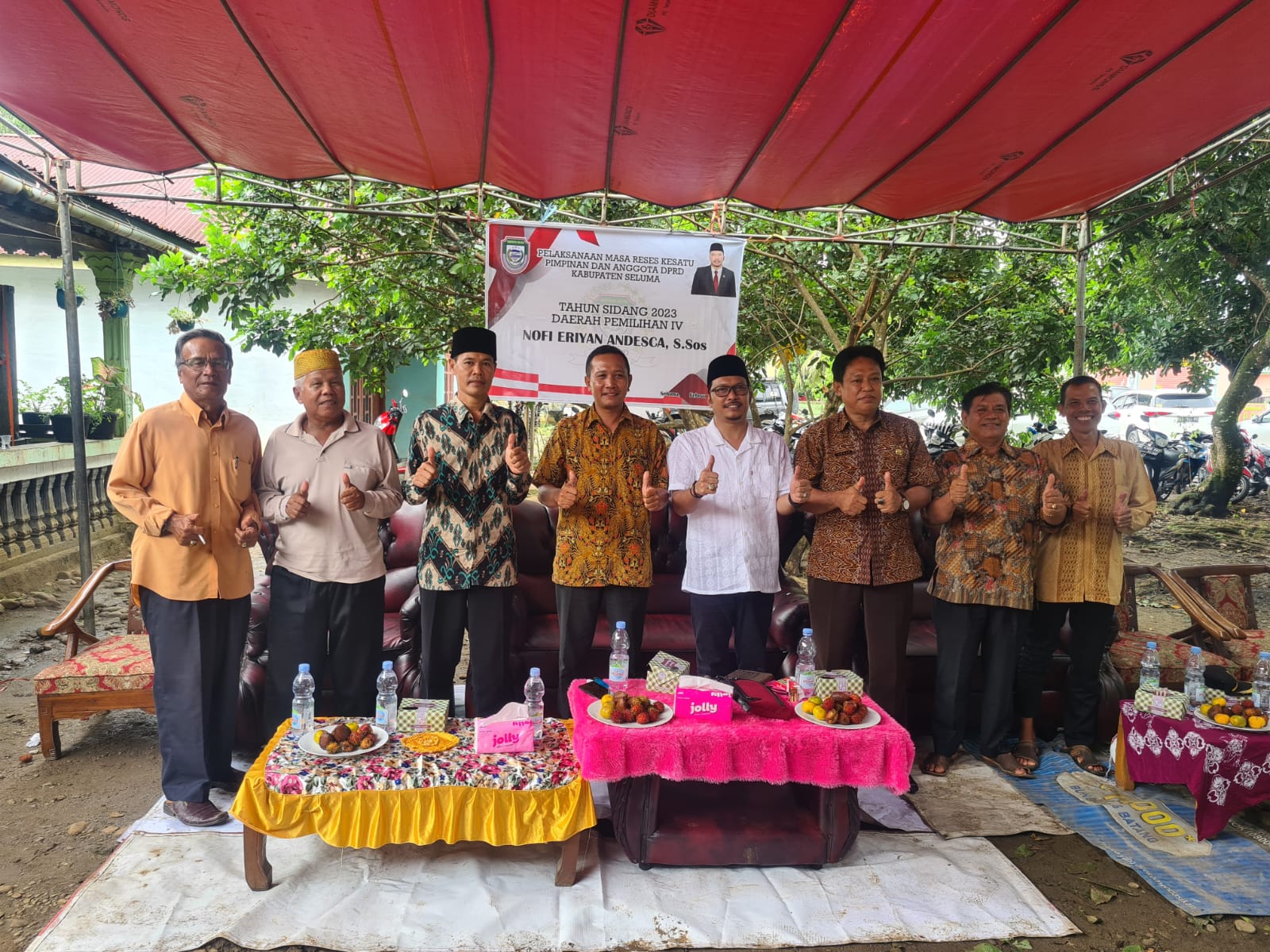 Ketua DPRD Kabupaten Seluma Lakukan Reses di Berbagai Kelurahan dan kecamatan Dalam Rangka Jaring Asmara