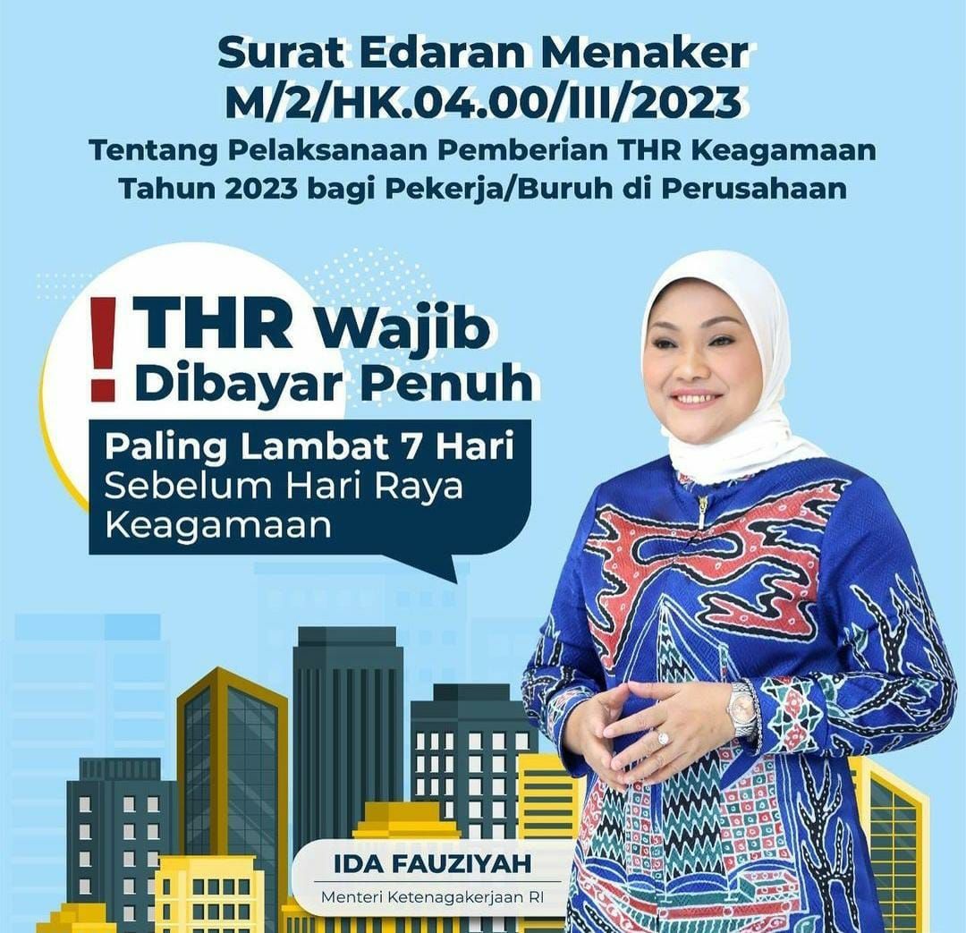Disnaker Bengkulu Pantau Pemberian THR Hari Idul Fitri 1444 H.2023 dan Buka Posko Pengaduan