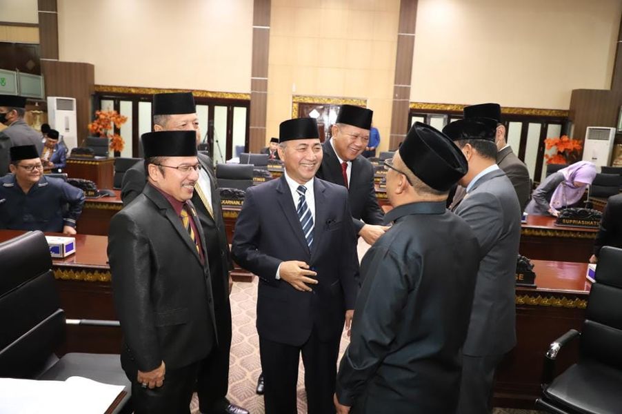 PJ Bupati H Apriyadi Muba Hadiri Membahas Hasil Laporan Tahun 2022