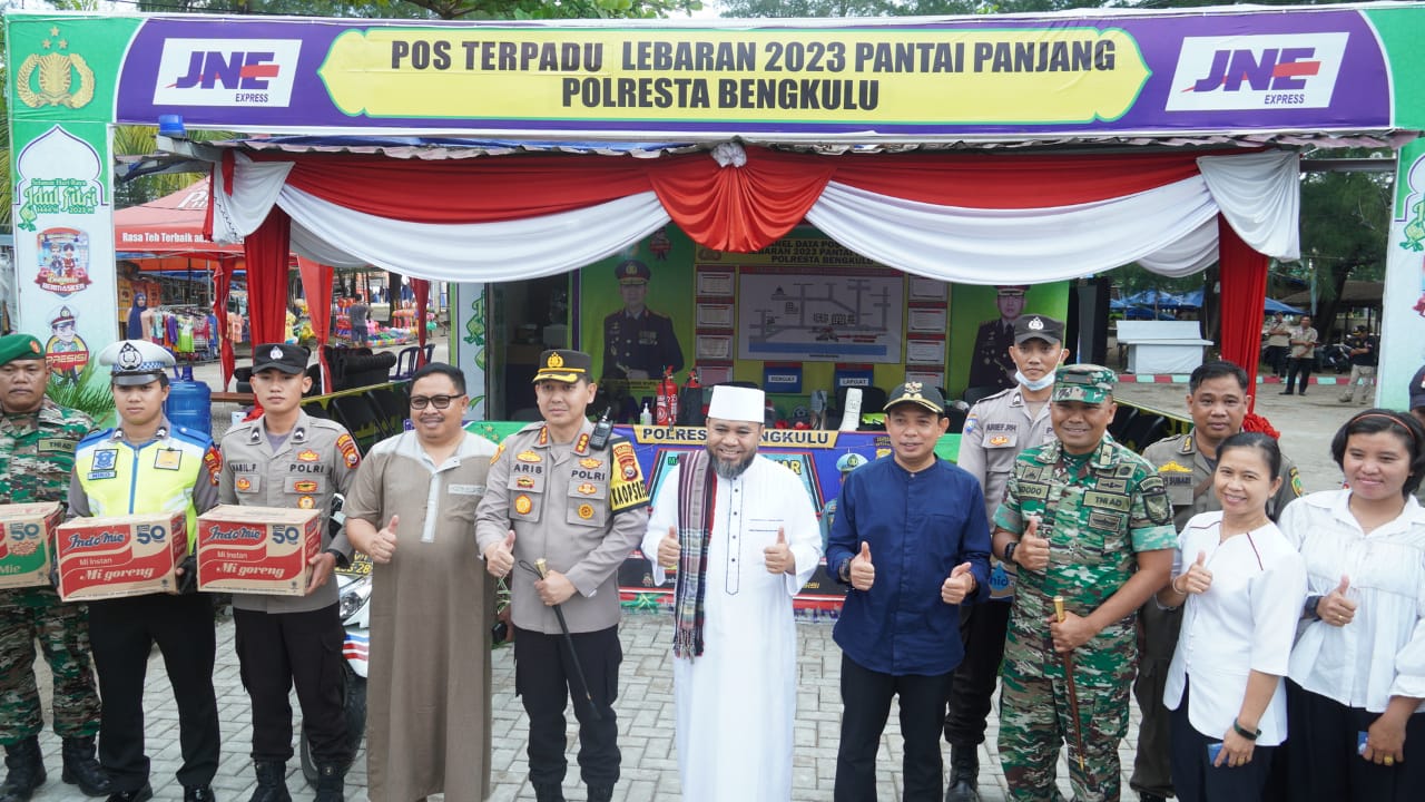 Walikota Bengkulu : Insya Allah Kota Bengkulu Aman dan Terkendali, Pantau Posko Lebaran