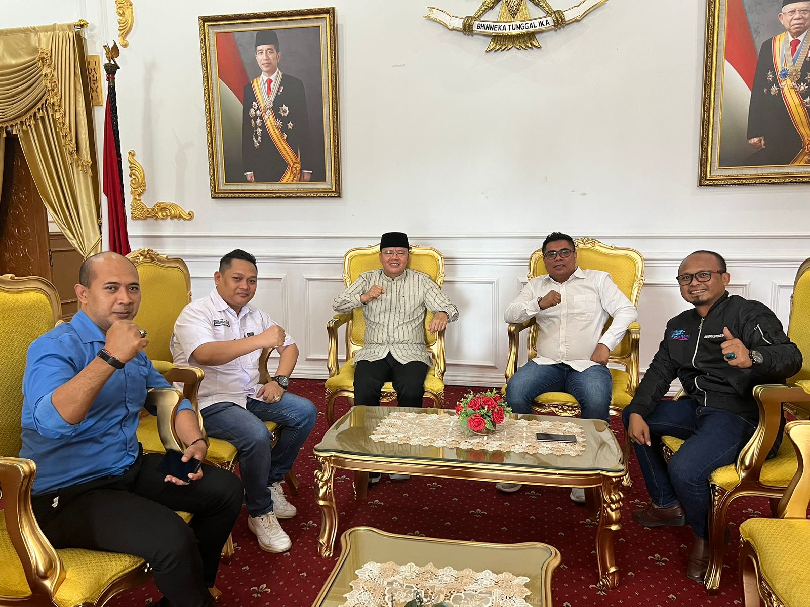 odrat Bengkulu Melakukan Audensi dengan Gubernur Rohidin 