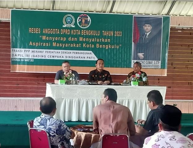 Anggota DPRD Kota Bengkulu Ariyono Gumay, Masyarakat Minta Evaluasi Nilai Setoran Parkir