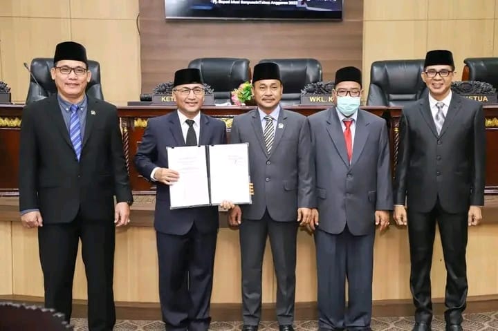 Rekomendasi DPRD Kabupaten Muba terhadap LKPJ Pj Bupati Musi Banyuasin Tahun Anggaran 2022