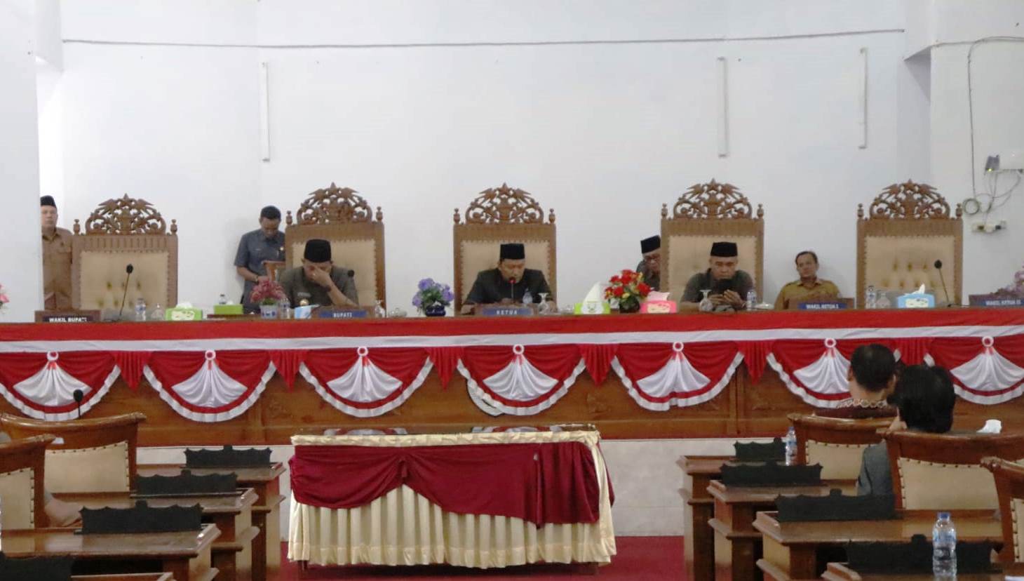 DPRD Kab. Seluma Gelar Rapat Paripurna, Agenda Nota Pengantar Enam Tahun2023