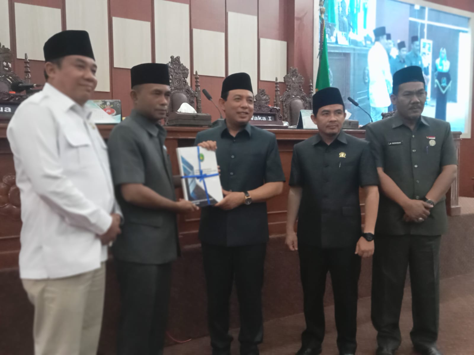 Wawali Bengkulu Dedy Sampaikan Capaian Pemkot di Paripurna LKPj Walikota Tahun 2022