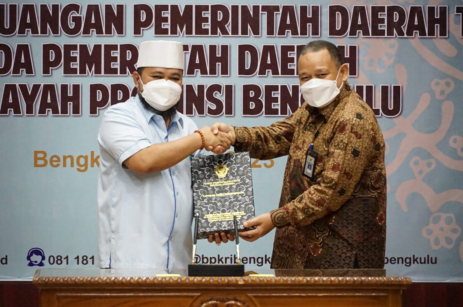 Pemkot Raih WTP BPK Lima Kali Berturut-turut, Prestasi Helmi – Dedy