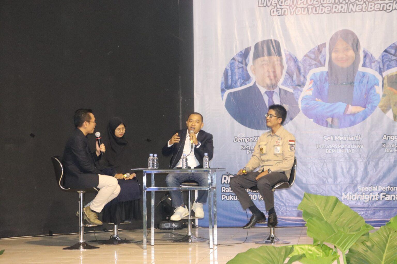 Dempo Xler Ajan Kaum Muda Cerdas Memilih  Pemilu 2024 Mendatang