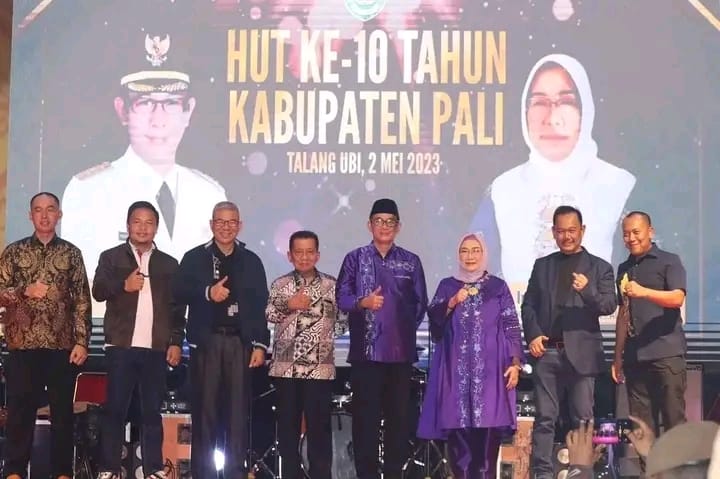 Bupati Kecamatan Muba Hadiri Acara Dalam Rangka Peringati Hari Jadi Kabupaten Penukal Abab Lematang Ilir Ke - 10 Tahun