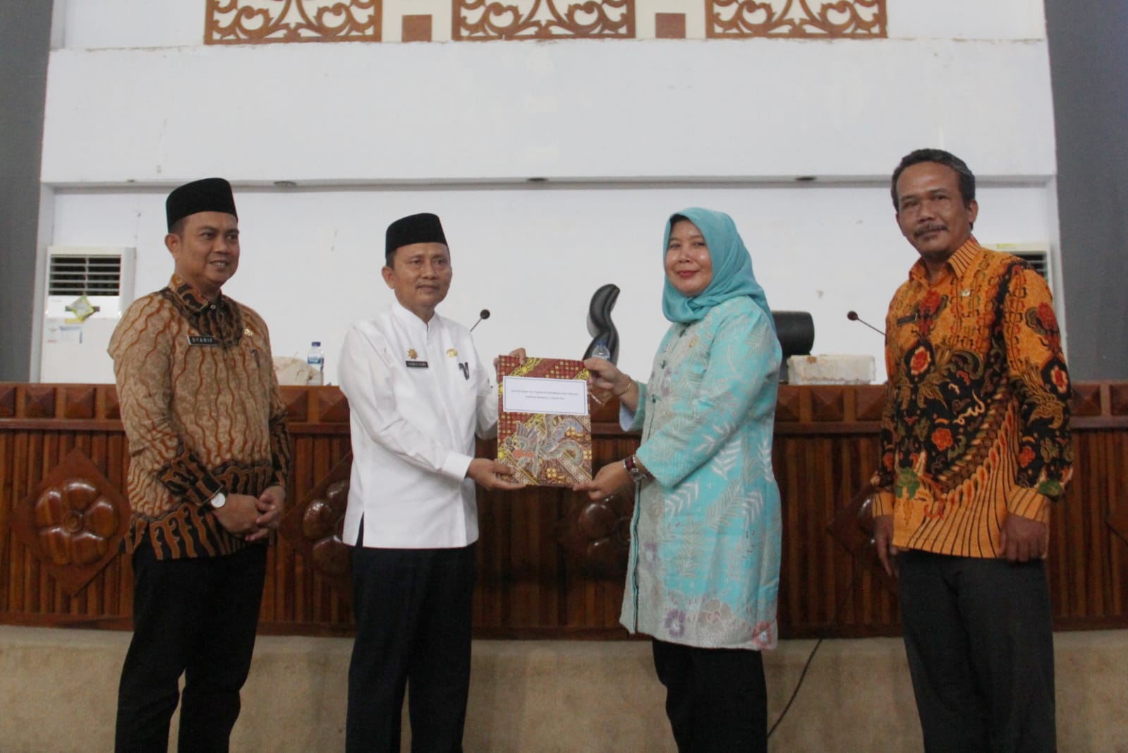 Peresmi Tim Publikasi OPD Provinsi bengkulu langsung kepada Dinas Kominfotik