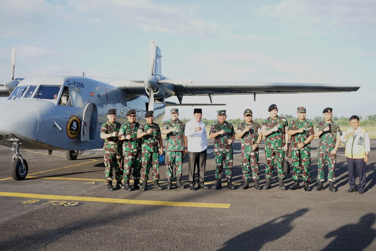 Wagub Rosjonsyah Dampingi Pangkogabwilhan I Tinjau Pelaksanaan Operasi Satgas Pulau Terluar Enggano