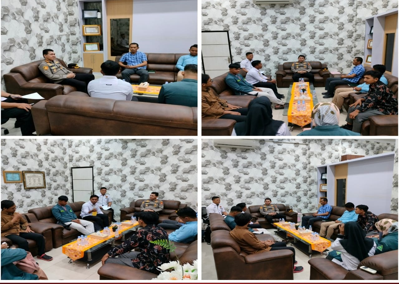 Kapolresta Bengkulu Terima Audensi PW IPNU