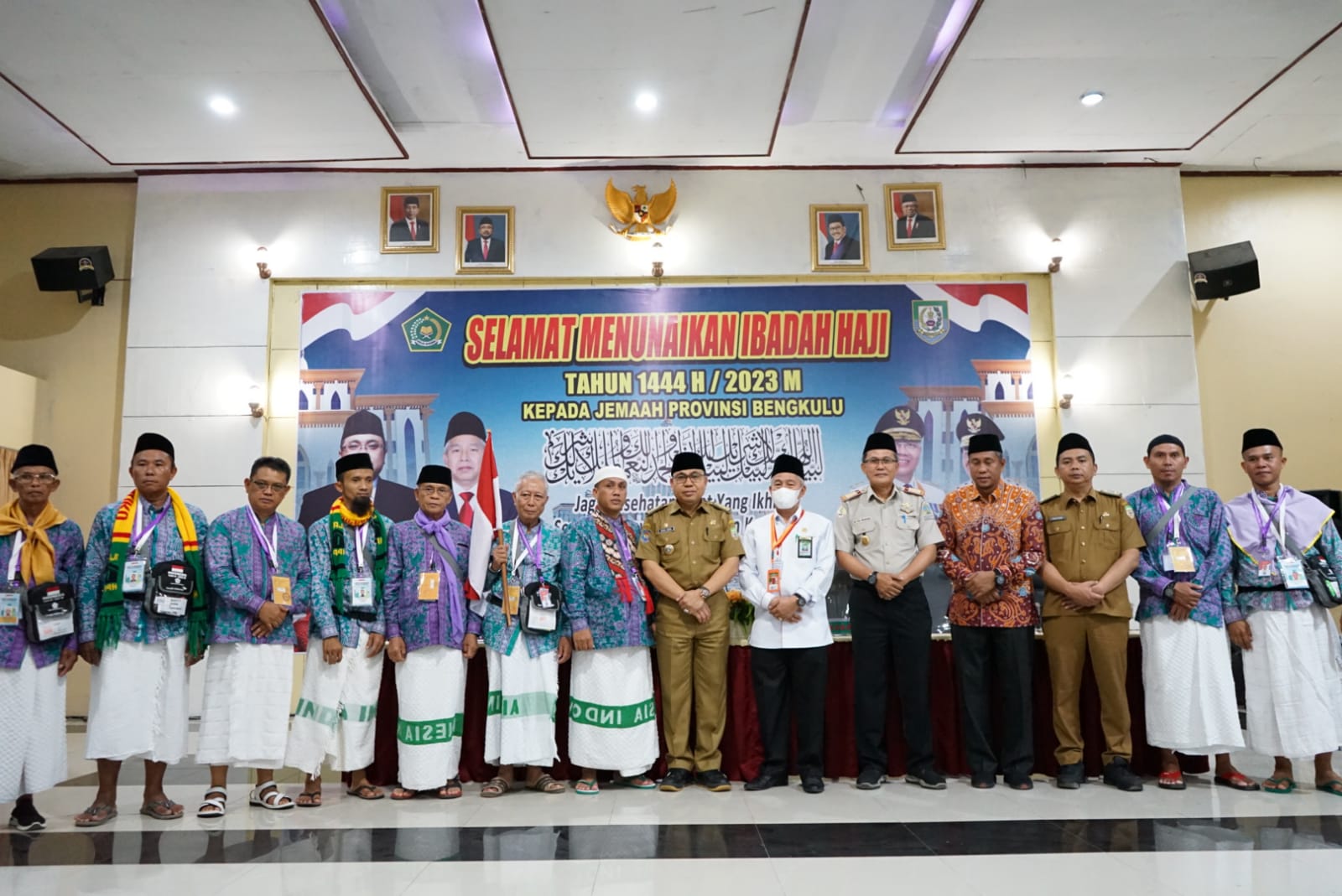 Sebanyak 141 Kuota Tambahan Calon Jamaah Haji Bengkulu Diberangkatkan