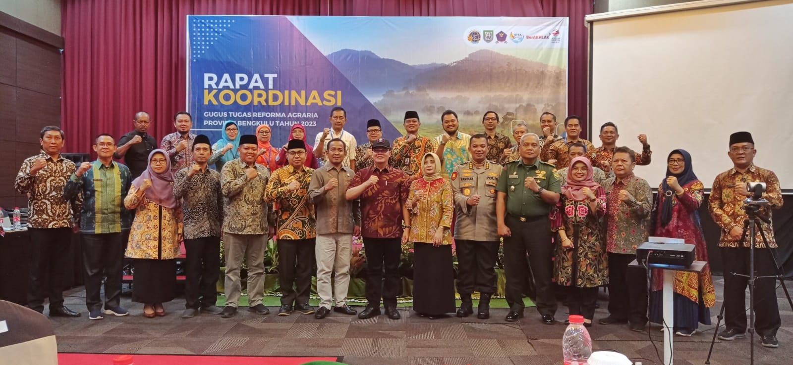 Tutup Rakor Gugus Tugas Reforma Agraria, Gubernur Rohidin: Konflik Agraria Perlu Perhatian Khusus