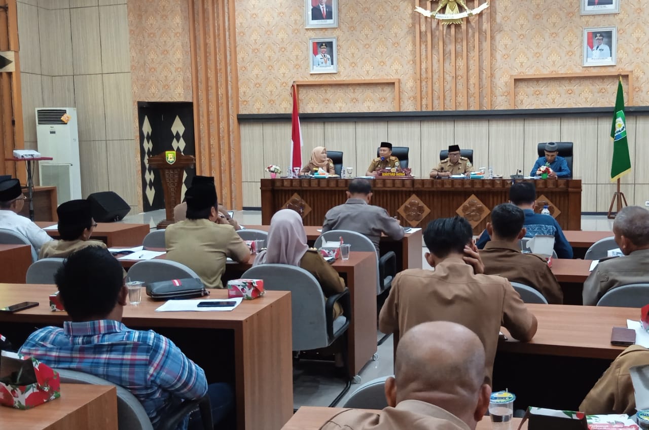 Gelar Rapat Besar Persiapan Pelaksanaan Perayaan Tabut 2023