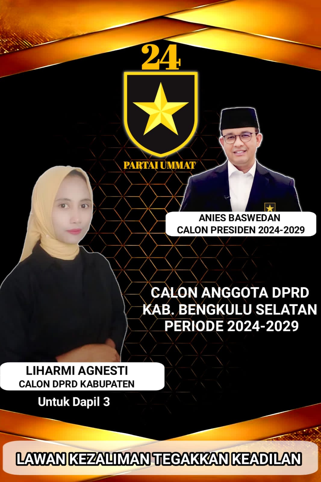 Liharmi, Bacaleg Dapil 3 Bengkulu Selatan, Nasib Bangsa ke Depan Ditentukan dari Kualitas Pemuda