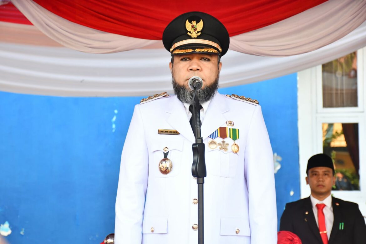 Upacara Pancasila Menggema di Kota Merah Putih