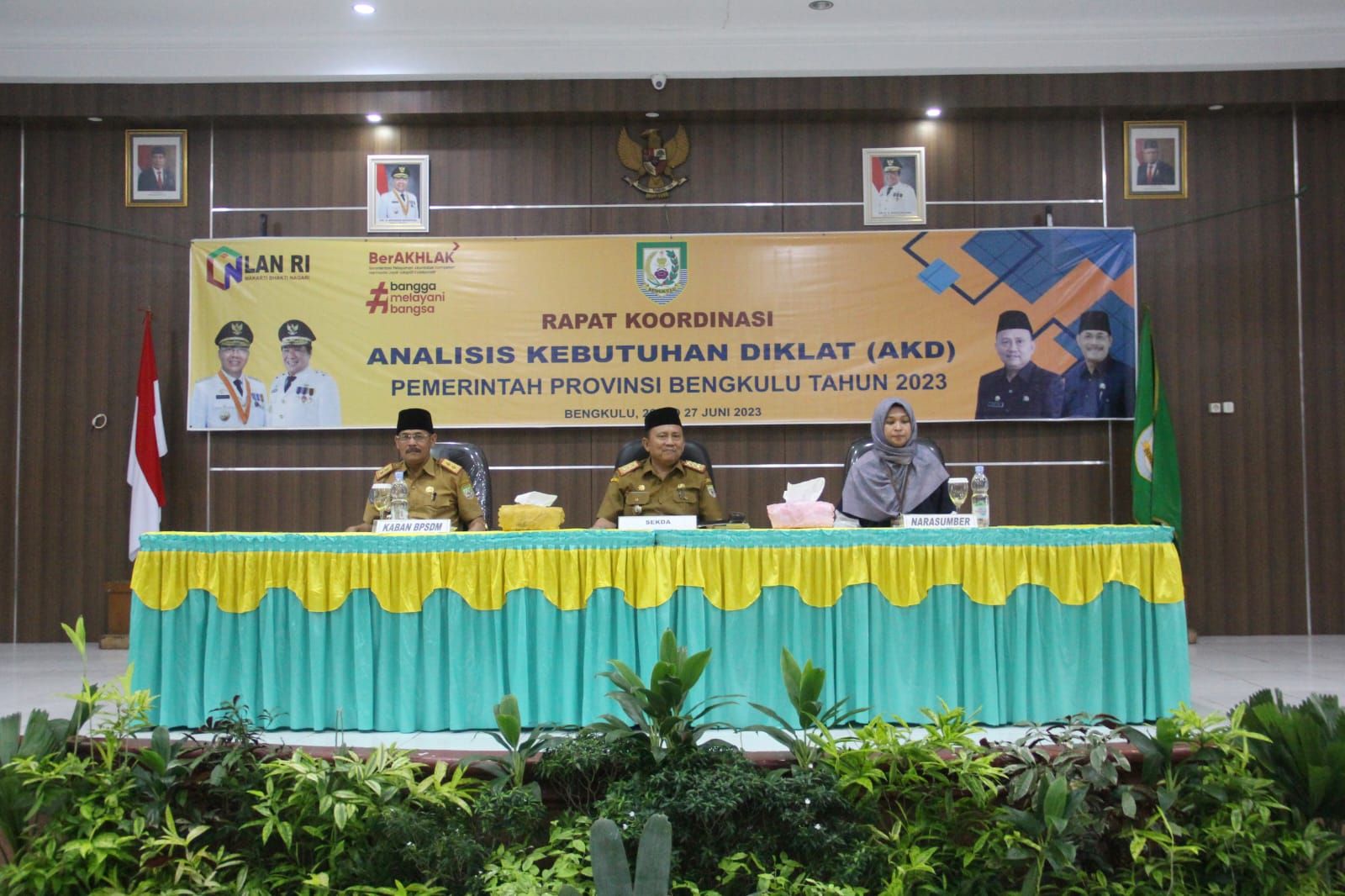 Hamka Sabri : Diklat Harus Sejalan dengan Visi Misi Program Pembangunan Daerah