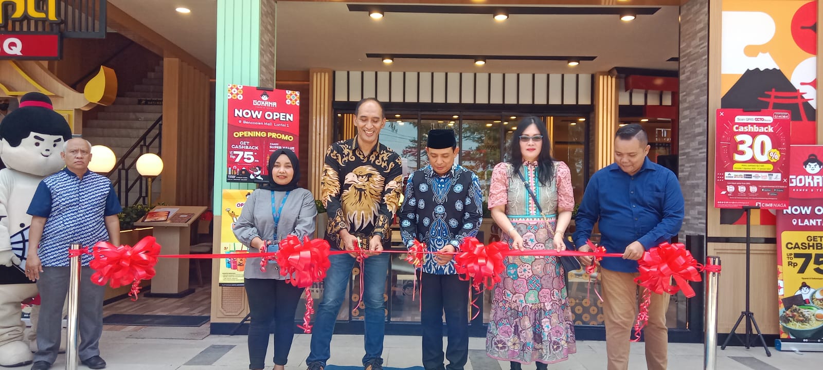 Dilaunching oleh Wawali, Gokana Ramen Kini telah Hadir di Kota Bengkulu
