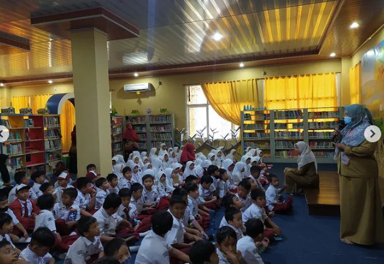 SDIT IQRA’1 Kota Benkulu Kunjungi DPK Provinsi Guna Mengembangkan Minat Baca Bagi Anak-Anak