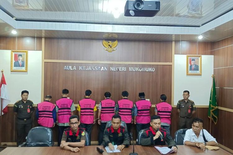 7 Mantan Petinggi RSUD Mukomuko Ditahan Lantaran Korup Sebesar Rp 4,8 M