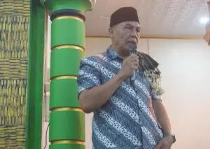 Asisten II Setda RL Safari Ramadhan Tahun 1445 H/ 2024 M Masjid Nurul Karim Desa Simpang Beliti Kec. Binduriang 